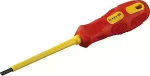 Отвертка STAYER Insulated Max-Grip диэлектрич Cr-V SL 2.5х75мм (25827-02-075 G)