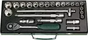Набор головок торцевых KRAFTOOL 1/2" 25шт Industrie Qualitat (27892-H25_z01)