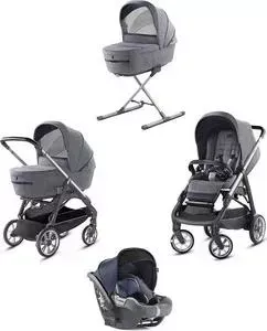 Коляска 4 в 1 INGLESINA 4в1 Aptica System Quattro 4 в 1 на шасси Aptica Graphite Cuoio (AA70K6IND + AE70K6203)