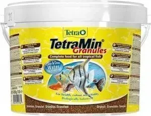 Корм Tetra Min Granules Complete Food for All Tropical Fish гранулы для всех видов тропических рыб 10л