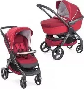 Коляска 2 в 1 CHICCO 2 в 1 Stylego Red Passion