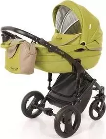 Коляска 2 в 1 AmaroBaby детская 2 в 1 City Ecco - цвет Салатовый CITY-08