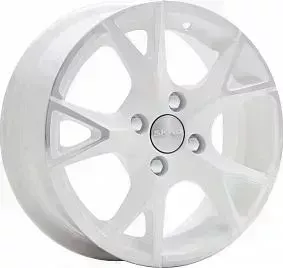 Диск автомобильный СКАД Орлан 14 5.5X14/4X100 ET38 D67.1 Алмаз-белый