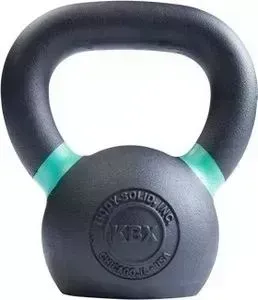Гиря Original Fit Tools 6 кг чугунная кант морская волна