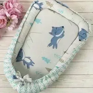 Позиционеры для сна AmaroBaby WB кокон-гнездышко, LITTLE BABY В лесу