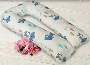 Подушка AmaroBaby для беременных u - образная 340х35 (в лесу) (amaro-40u - vl)