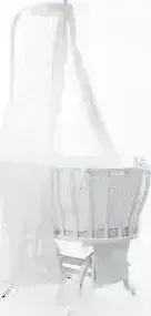 Колыбель Fiorellino Berlin овальная цвет white