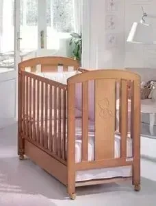 Кроватка детская Micuna Nicole 120*60 honey с качалкой