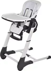 Стул для кормления Pituso GATA ECO- кожа с вкладышем, White / Белый 508C