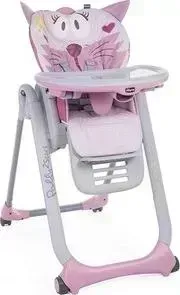 Стул для кормления CHICCO Polly 2Start Miss Pink 94267