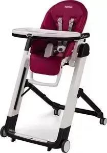 Стул для кормления PEG-PEREGO SIESTA FOLLOW ME BERRY (ягодн/эко-кожа) GL000885210