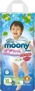 Трусики для мальчиков MOONY MAN XL (12-22 кг) 38 шт 4903111-184675