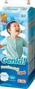 Подгузники Genki XL (12-17 кг) 44 шт 4901121-512136
