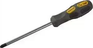 Отвертка STAYER Max-Grip Regular Cr-V намагниченная PH1х150мм (2582-1-150 G)