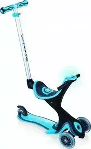 Трехколесный самокат с сиденьем Globber EVO Comfort PLAY 5 in 1 (голубой)