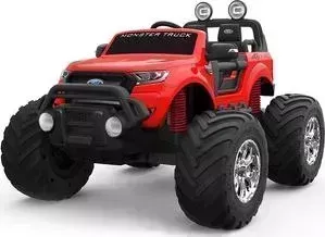 Электромобиль Dake FORD RANGER MONSTER TRUCK 2x12V/7Ah, 4x35W, красный (УТ000060321)