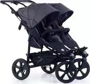 Коляска прогулочная TFK для двойни Twin Trail 2019(Premium Grey T-TWT-19-P-415) (123636)