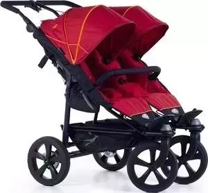 Коляска прогулочная TFK для двойни Twin Trail 2019(Tango Red T-TWT-19-345) (123633)