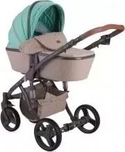 Коляска 2 в 1 Lorelli 2 в 1 Rimini Бежевый Beige Triangles 1965