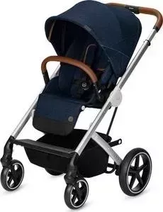 Коляска прогулочная CYBEX Balios S Denim Denim Blue с дождевиком
