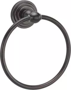 Полотенцедержатель Wasserkraft Isar K-7360 кольцо, темная бронза