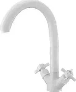 Смеситель для кухни Elghansa Kitchen Color белый (5902660-White Stone)