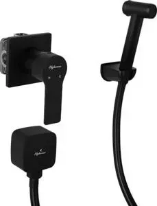 Смеситель для душа Elghansa Squareline с душем, черный (34Q0743-Black (Set-84))