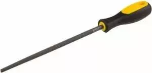 Напильник STAYER круглый с двухкомпонентной рукояткой No1 150мм (16605-15-1)