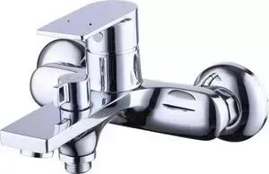 Смеситель для ванны Zenta Найс с душем, хром (Z2203)
