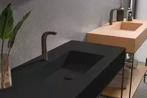 Раковина Acquabella Integra 100x46,5 черный (ENCIM.INTEGRA_100_C/F_SLATE_NEGRO)