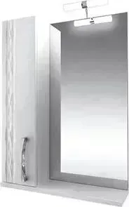Зеркальный шкаф TRITON Кристи 55 белый L (Н0000099465)