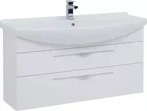 Тумба под раковину AQUANET Ирвин 120 белая (203975)
