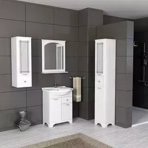 Мебель для ванной Dreja Antia 65 2 дверки, 1 ящик, белый