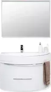 Мебель для ванной De Aqua Эскалада 100 L белая
