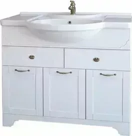 Тумба с раковиной Dreja с Antia 95 3 дверки, 2 ящика, капучино (99.0405, 192246)