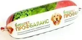 Консервы ПРОФБАЛАНС ФРЕШПЕТ Гипоаллергенный ролл с индейкой и тыквой для собак 400г