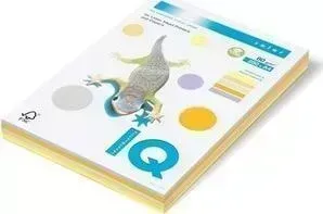 Бумага IQ Color цветная (А4, 80г, 5цв. 34, 12, 21, 22, 10 по 50л. ) пачка 250л. 133051