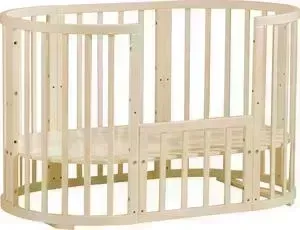 Кроватка детская Кубаньлесстрой 6 в 1 Sweet Dream маятник слоновая кость БИ 77 (HS0368141)
