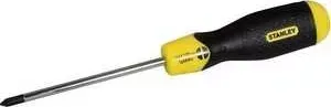 Отвертка STANLEY Cushion Grip PH0 60мм (0-64-930)