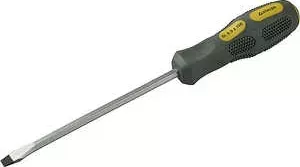 Отвертка STAYER Go-Through Max-Grip Cr-V ударная SL 8.0х150мм (25823-08-150 G)