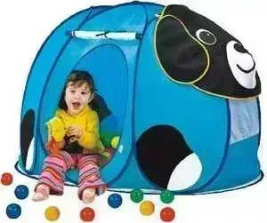 Игровой дом Calida "Собачка" 130х90х85см и 100 шаров 668
