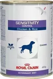 Консервы Royal Canin Sensitivity Control Canine Chicken Rice диета с курицей и рисом при пищевой аллергии для собак 420г (652004)