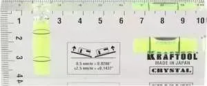 Уровень KRAFTOOL 4х10см Crystal (1-34865-040)