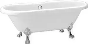 Акриловая ванна BELBANGO 177.4x80.5x62.5 см свободностоящая исполнение золото (BB21-ORO)
