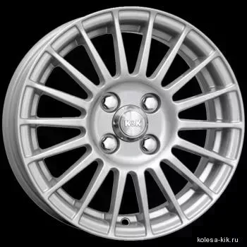 Диск автомобильный КиК Калина-Спорт 5.5X14/4X98 ET35 D58.5 Сильвер-F