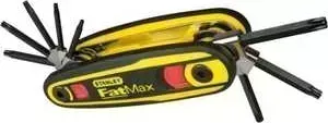 Набор шестигранников складных STANLEY 8шт Torx T9-T40 (0-97-553)