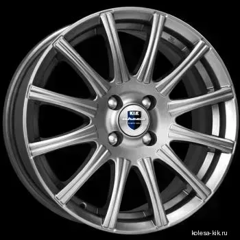 Диск автомобильный RAPID Сиеста-оригинал 6X15/4X100 ET40 D60.1 дарк-платинум