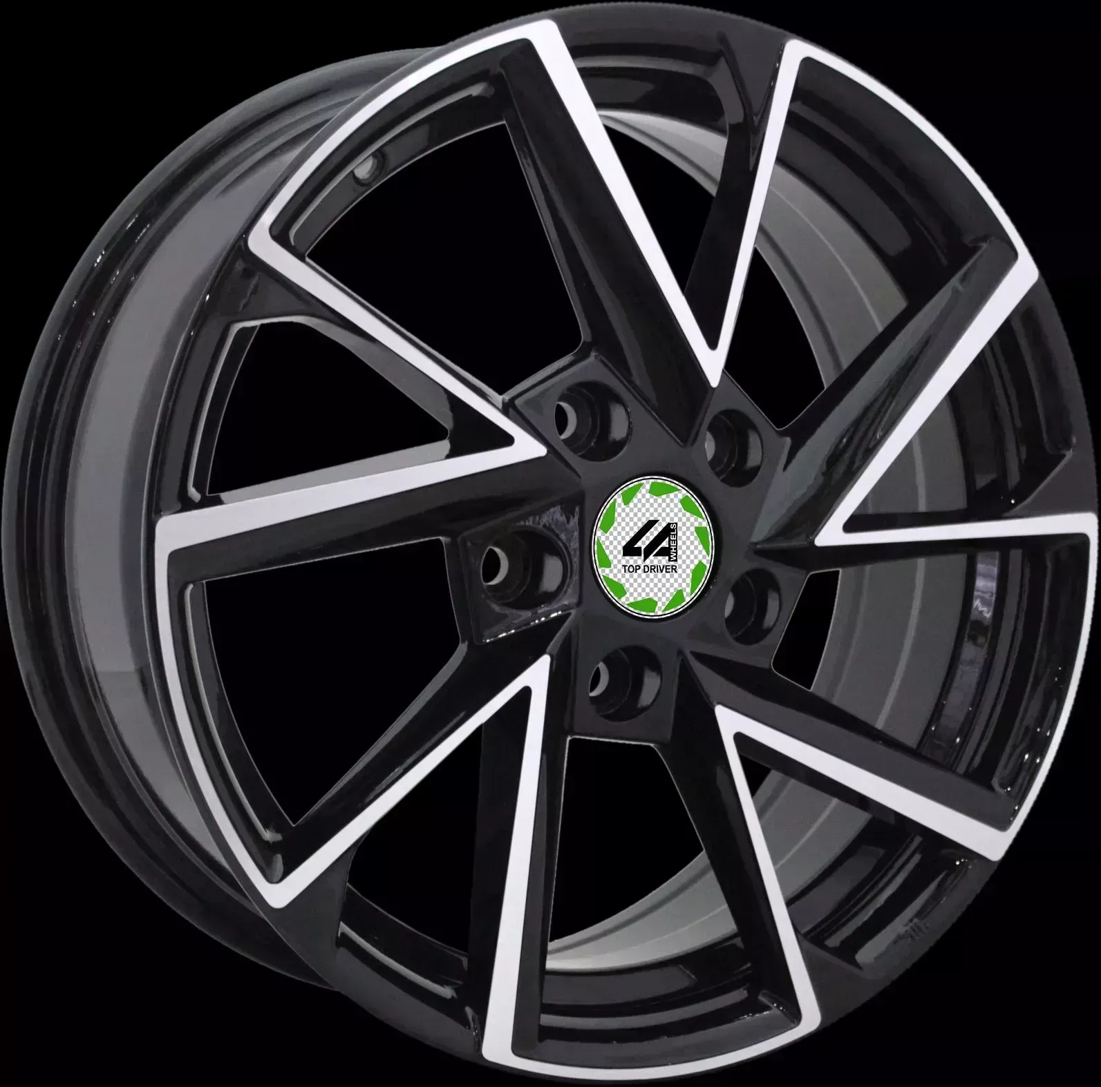 Диск автомобильный REPLICA TD RN10-S TOP DRIVER 6.5X16/5X114.3 ET50 D66.1 BKF