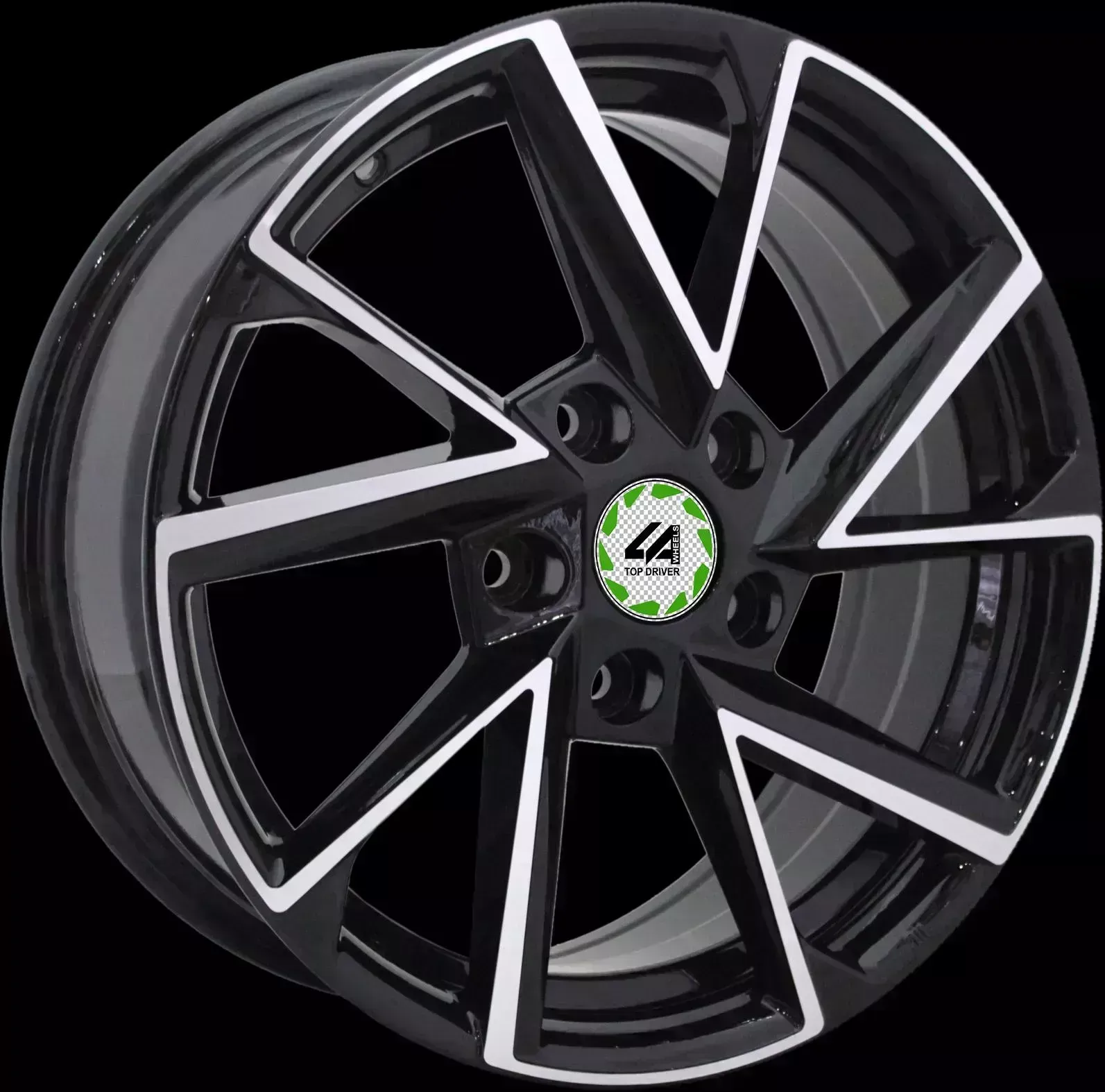 Диск автомобильный REPLICA TD RN10-S TOP DRIVER 6.5X16/5X114.3 ET40 D66.1 BKF