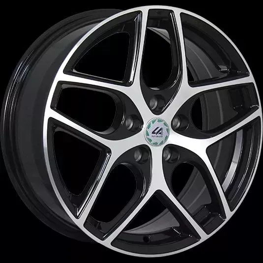 Диск автомобильный REPLICA TD F11-S TOP DRIVER 7X17/5X108 ET50 D63.3 BKF
